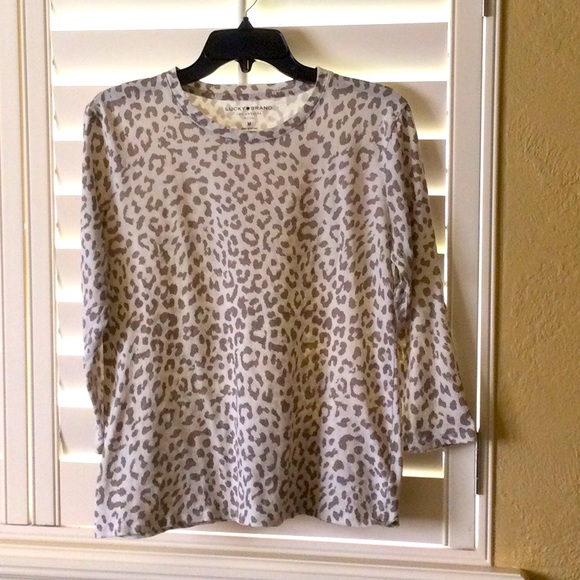 Cute animal print casual top - Picture 1 of 2
